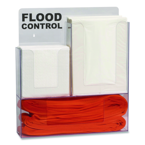 Wall Rack, (8) Drip Mats, (8) Mats, (2) 4 ft Water Dams, (1) 10 ft Water Dam