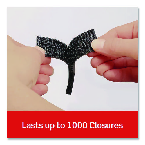 Extreme Fasteners, 1" x 10 ft, Black