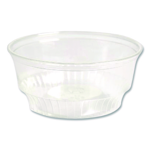 Plastic Cold Cups, Sundae, 5 oz, Clear, 1,000/Carton