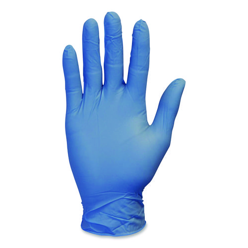 ProGuard Nitrile Gloves, Powder-Free, 3 mil, Blue, Small, 1,000/Carton