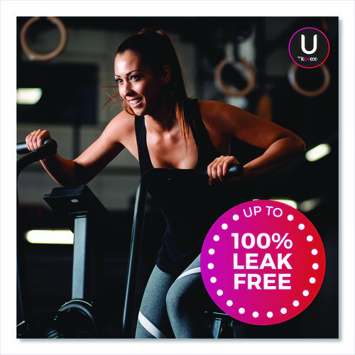 U by Kotex Click Compact Tampons, Super, 32/Pack