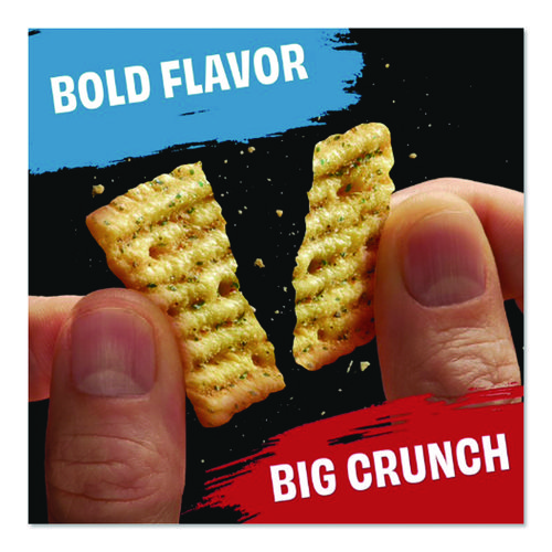 Cheez-it Grooves Crackers, Zesty Ranch, 3.25 Bag, 6/Box