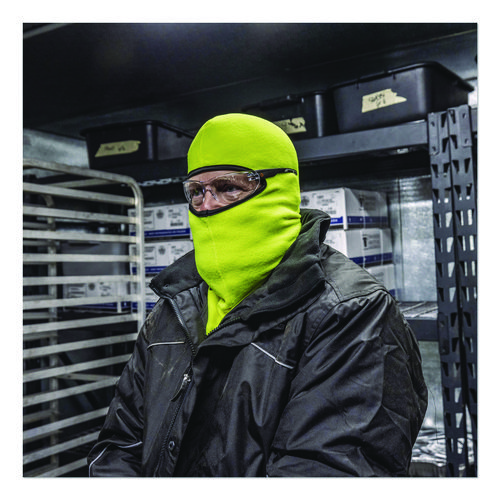 N-Ferno 6821 Fleece Balaclava Face Mask, One Size Fits Most, Lime