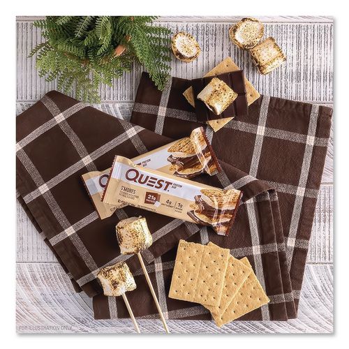 Protein Bars, S'mores, 2.12 oz Bar, 12 Bars/Box
