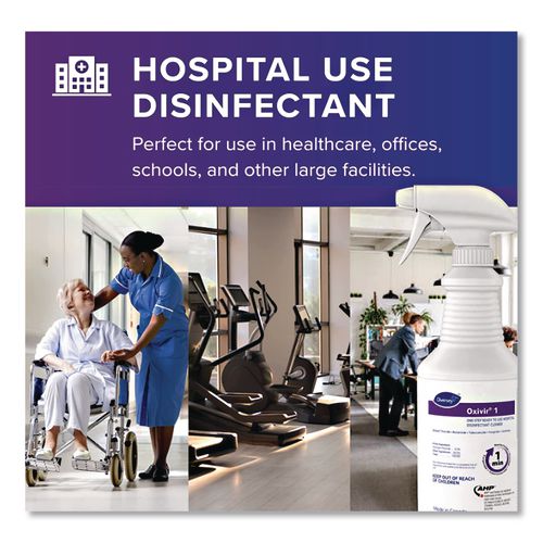 Five 16 One-Step Disinfectant Cleaner, 1 gal Bottle, 4/Carton