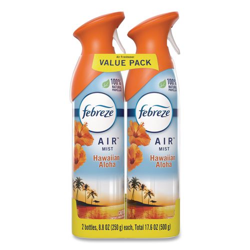 AIR, Hawaiian Aloha, 8.8 oz Aerosol Spray, 2/Pack, 3 Packs/Carton