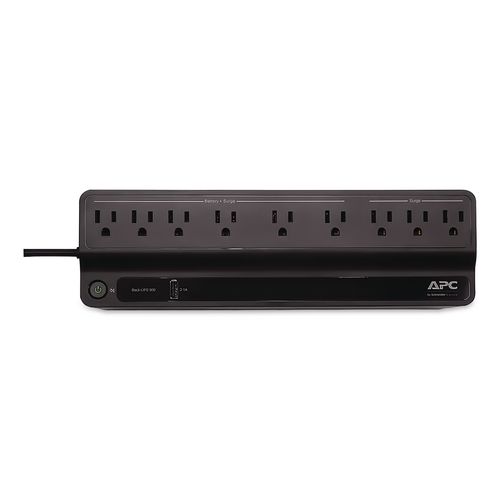 BN900M Back-UPS 900 VA Battery Backup System, 9 Outlets, 900 VA, 354 J