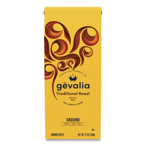 Coffee, Traditional Roast, Ground, 12 oz Bag