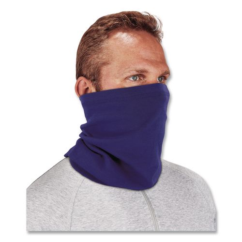 Chill-Its 6493FR FR Cooling Neck Gaiter, Modacrylic Knit, One Size Fits Most, Blue