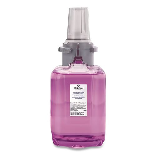 Antibacterial Foaming Hand Soap Refill for ADX-7 Dispenser, Plum Scent, 700 mL, 4/Carton