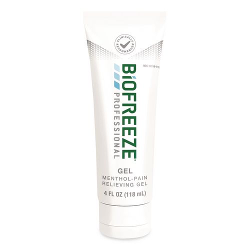 Professional Green Topical Analgesic Pain Reliever Gel, 4 oz Tube