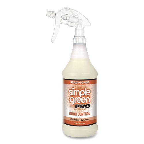 Pro Odor Control Ready-To-Use, Herbal, 32 oz Spray Bottle, 12/Carton