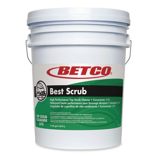 Daily Scrub SC Floor Cleaner, Pleasant Scent, 5 gal Pail