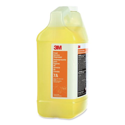 Food Service Degreaser Concentrate 7A, 0.5 gal Bottle, 4/Carton