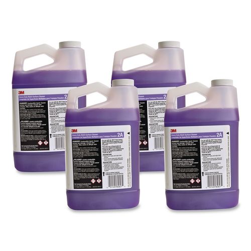 Heavy-Duty Multi-Surface Cleaner Concentrate, Citrus, 0.5 gal Bottle, 4/Carton