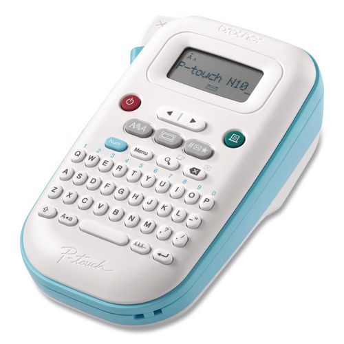 P-Touch PT-N10 Personal Handheld Label Maker, 2 Lines, 4.7 x 7.6 x 2.8