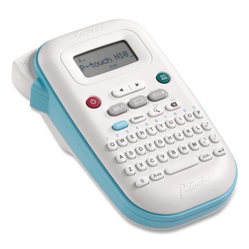 P-Touch PT-N10 Personal Handheld Label Maker, 2 Lines, 4.7 x 7.6 x 2.8