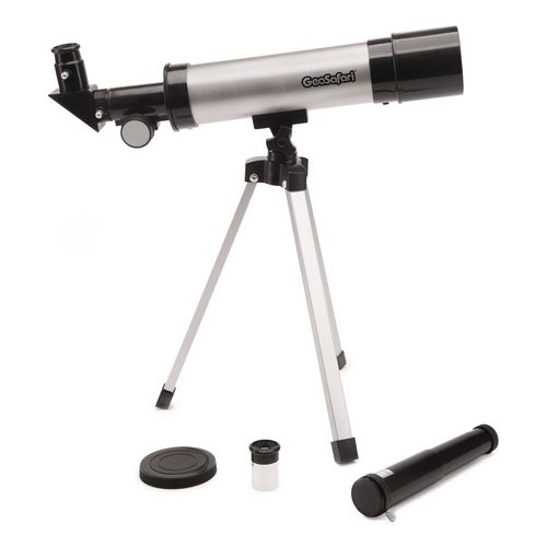 GeoSafari Vega 360 Telescope, 2 Elements, 18x to 67x Magnification, 50 mm Aperture, 360 mm Focal Length, White