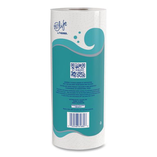 Premium Kitchen Roll Towels, 2-Ply, 11 x 5.5, White, 110 Sheets/Roll, 15 Rolls/Carton
