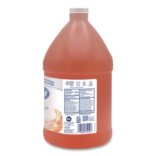 Antibacterial Foaming Hand Wash Refill, Plus Aloe, Original Scent, 1 gal, 4/Carton