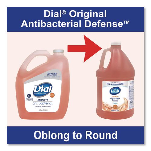 Antibacterial Foaming Hand Wash Refill, Plus Aloe, Original Scent, 1 gal, 4/Carton
