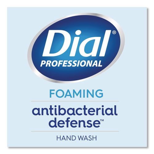 Antibacterial Defense Foaming Hand Wash Refill, Plus Aloe Formula, Spring Water Scent, 1 gal, 4/Carton