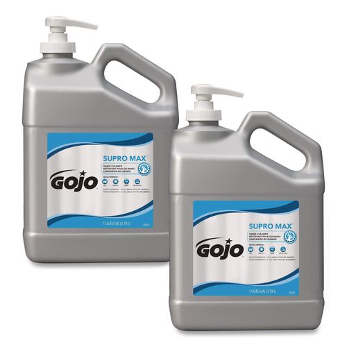 SUPRO MAX Hand Cleaner, Floral, 1 gal Pump Bottle, 2/Carton