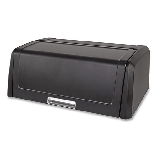 Locking Security Hood for Housekeeping Carts, Plastic, Black