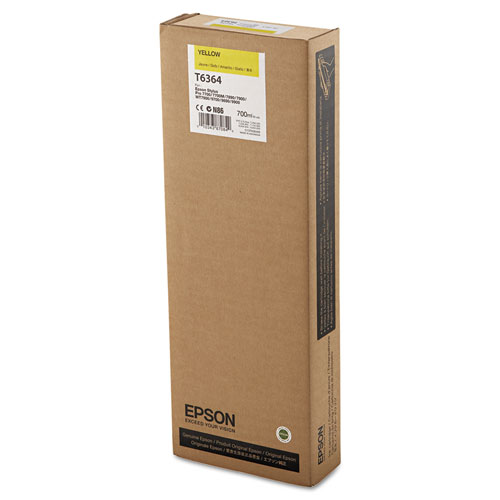 T636400 UltraChrome HDR Ink, Yellow