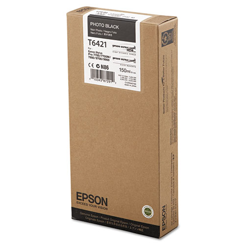 T642100 UltraChrome HDR Ink, Photo Black