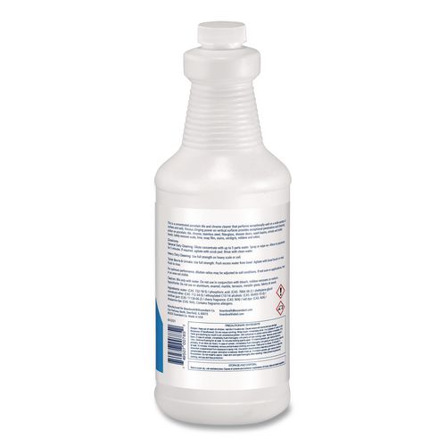 Bowl Cleaner, Citrus Scent, 32 oz Bottle, 12/Carton