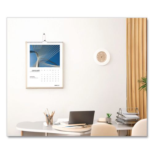 100% Recycled Abstract Architecture Photos Wall Calendar, 14 x 11, White Sheets, 12-Month (Jan-Dec): 2026