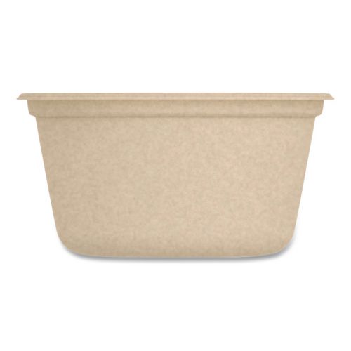 Compostable Fiber Portion Containers, ProPlanet Seal, 2 oz, Natural, 2,500/Carton