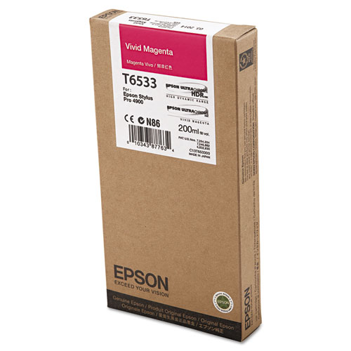 T653300 UltraChrome HDR Ink, Vivid Magenta