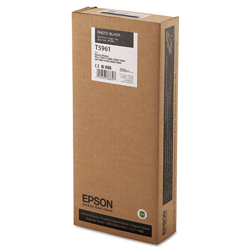 T596100 UltraChrome HDR Ink, Black