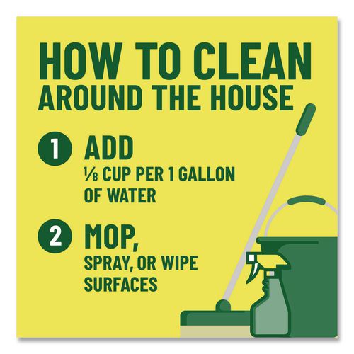 Multi-Surface Cleaner Disinfectant Concentrated, Pine Scent, 14 oz Bottle, 12/Carton