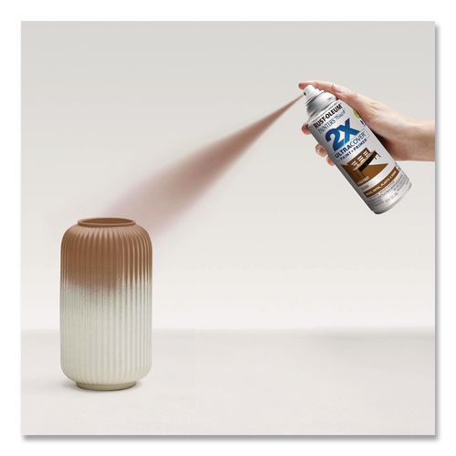Painter's Touch 2X Ultra Cover Spray Paint, Gloss Chestnut, 12 oz Aerosol Can, 6/Carton