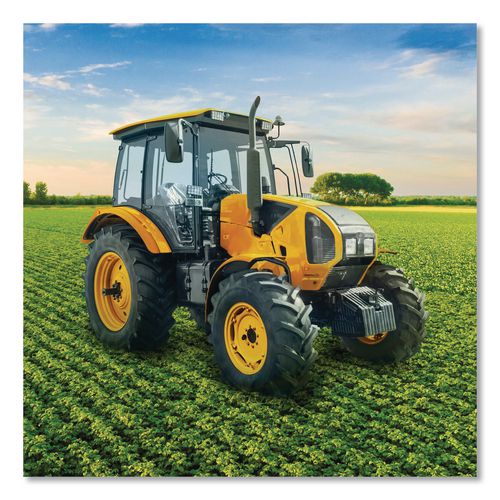 Specialty Farm and Implement Spray Paint, Gloss Caterpillar Yellow, 12 oz Aerosol Can, 6/Carton