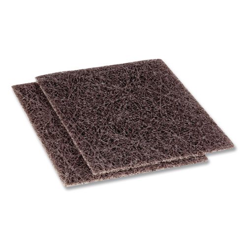 Heavy Duty Griddle Pad, 4.5" x 5.5", 5 mm Thick, Brown, 40/Carton