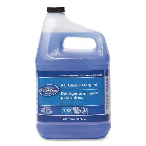 Bar Glass Detergent, 1 gal Bottle, 4/Carton