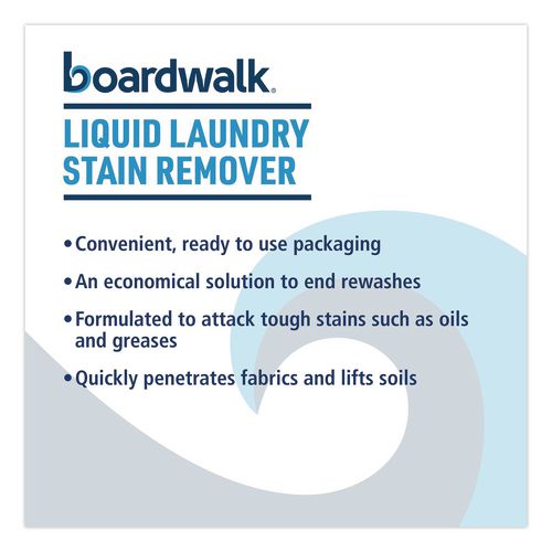 Liquid Laundry Stain Remover, Fresh and Clean Scent, 32 oz Bottle, 6/Carton