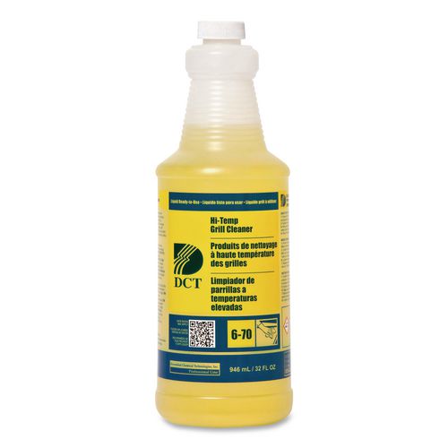 High-Temp Grill Cleaner, One Trigger Sprayer and (6) 32 oz Bottles/Carton
