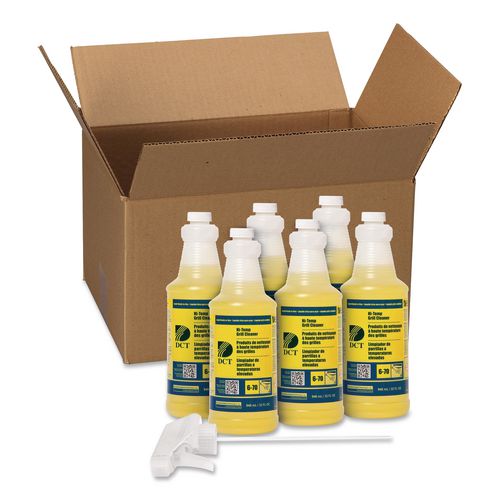 High-Temp Grill Cleaner, One Trigger Sprayer and (6) 32 oz Bottles/Carton