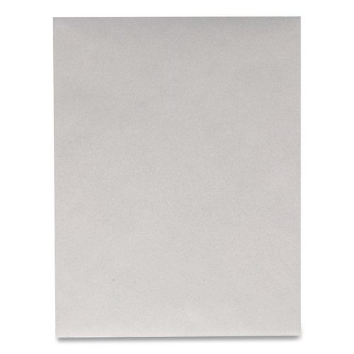 Clasp Envelope, 28 lb Bond Weight Kraft, #97, Square Flap, Clasp/Gummed Closure, 10 x 13, Executive Gray, 100/Box