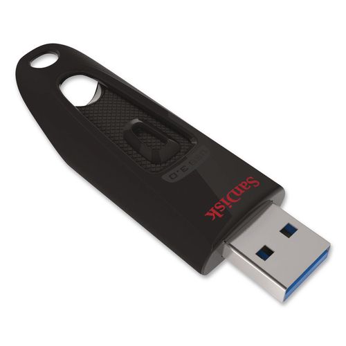 Ultra USB 3.0 Type A Flash Drive, 32 GB, Black