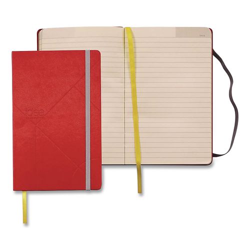Idea Collective Journal, 1-Subject, Wide/Legal Rule, Red Cover, (120) 8.25 x 5 Sheets
