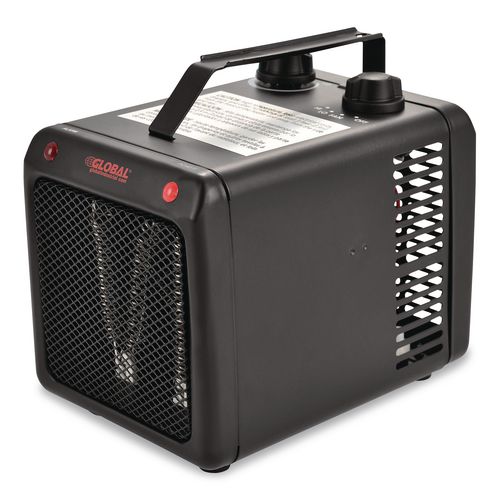 Global Industrial® Portable Heater, 1,500 W, 5.31 x 7.12 x 4.93, Black ; Ships in 1-3 business days