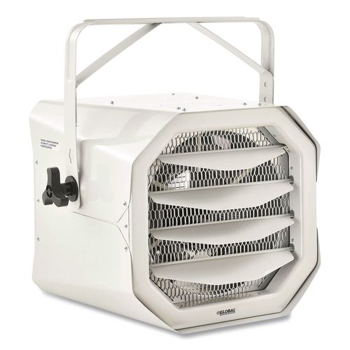 Global Industrial® Unit Heater, Horizontal Downflow, 10,000 W, 18.13 x 16.75 x 16.06, White ; Ships in 1-3 business days