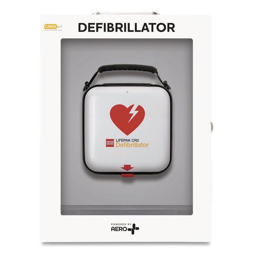 LIFEPAK CR2 Wi-Fi Standard Cabinet, Semi-Automatic, English, Handle