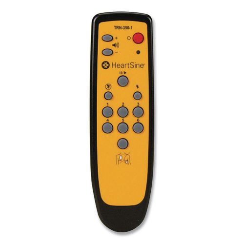 SAM 350P AED Trainer Remote Control, Yellow/Black